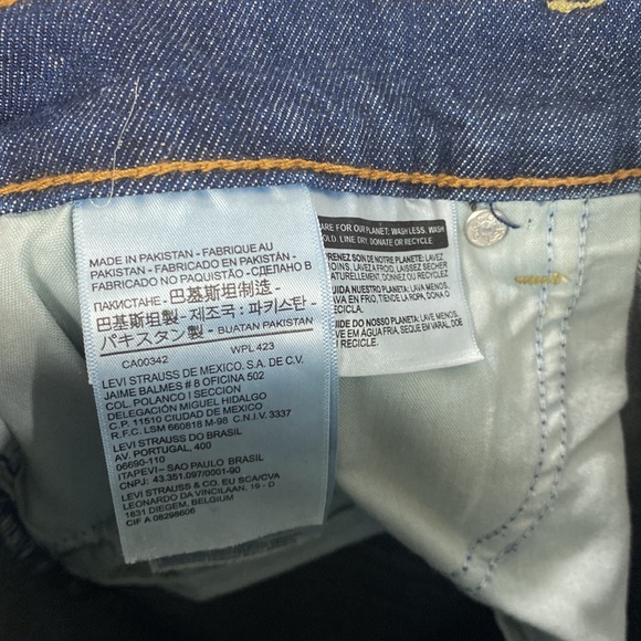 Levi's Wedgie Icon Fit Salsa Dark Stone Skinny - Size 18W - Picture 14 of 16